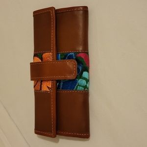 Genuine Guatemalan handmade leather wallet